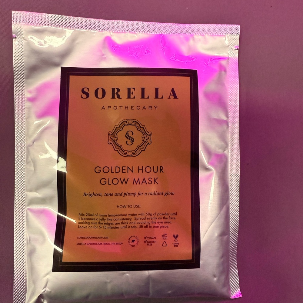 Sorella Apothecary Golden Hour Glow Mask (set of 5)
